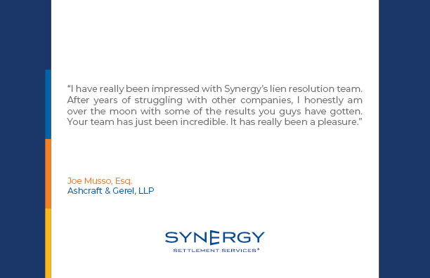 Joe Musso, Esq. Testimonial